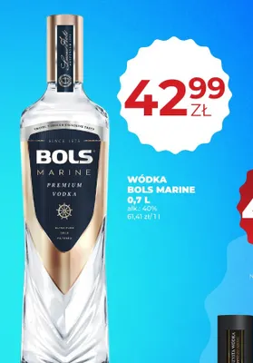 Wódka Bols Marine promocja w Duży Ben