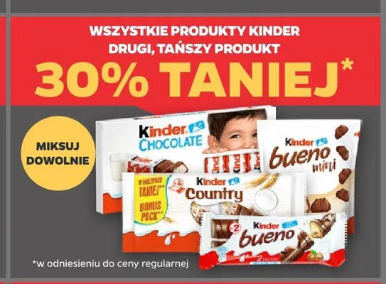 Baton Kinder Bueno promocja w Netto