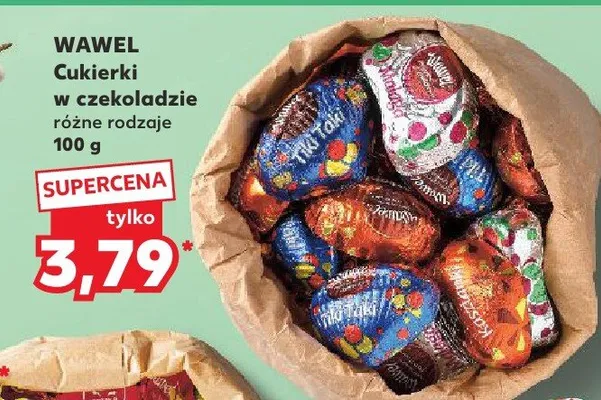 Cukierki w czekoladzie różne rodzaje promocja w Kaufland
