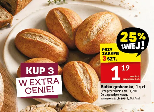 Bułka grahamka Białecki promocja w Twój Market