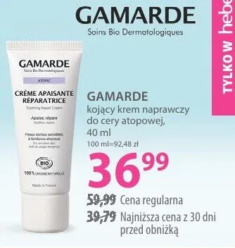 Kojący krem naprawczy do skóry atopowej promocja w Hebe