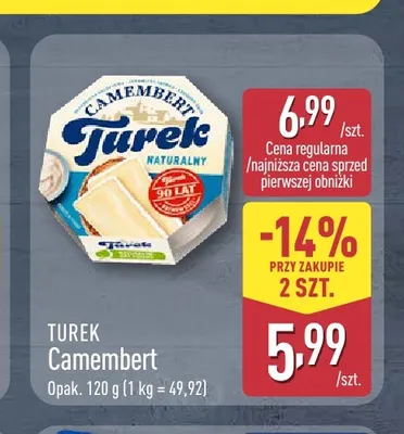 Ser Camembert Turek promocja w Aldi