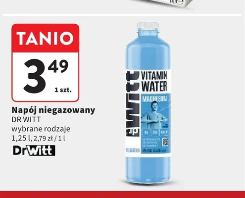 Napój niegazowany Dr Witt promocja w Intermarche