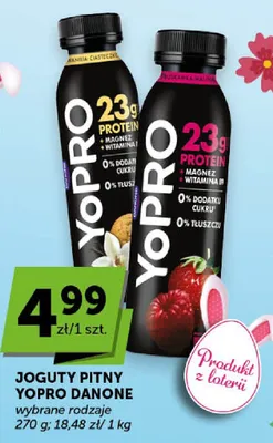 Jogurt pitny promocja w Euro Sklep