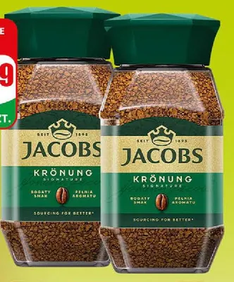 Kawa rozpuszczalna Jacobs Krönung promocja w Dino