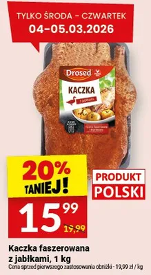 Kaczka faszerowana z jabłkami promocja w Twój Market