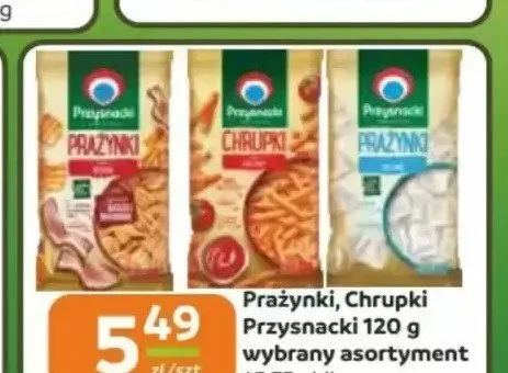 Prażynki, Chrupki Przysnacki promocja w Gama