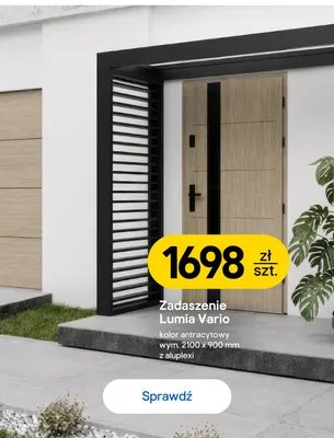 Zadaszenie Lumia Vario promocja w Castorama