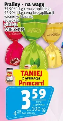 Praliny na wagę Mieszko adwokat promocja w Prim Market