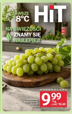 Winogrona stołowe białe promocja w Selgros