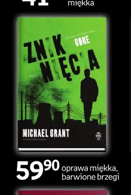 Książka Zniknięcia Gone Michael Grant promocja w Empik