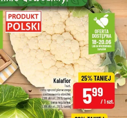 Kalafior promocja w POLOmarket