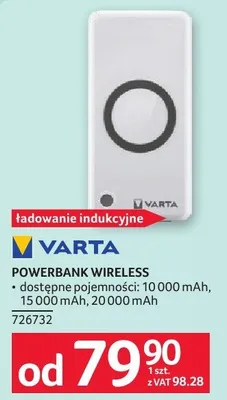 Powerbank Wireless Varta promocja w Selgros