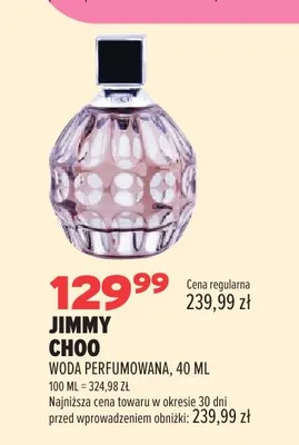 Woda perfumowana Jimmy Choo promocja w Drogerie Natura