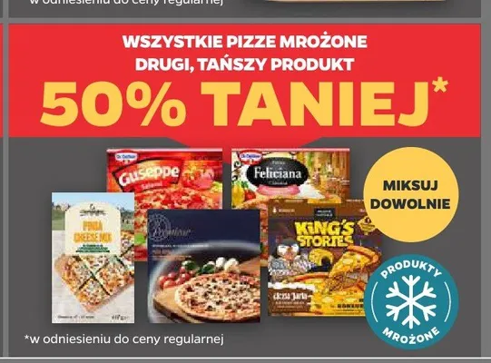 Pizza mrożona Cheese Mix promocja w Netto
