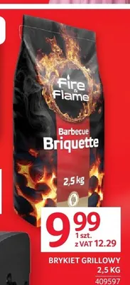Brykiet grillowy Fire Flame 2,5kg promocja w Selgros