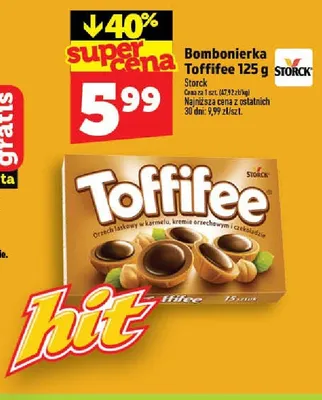 Bombonierka Toffifee promocja w TOPAZ