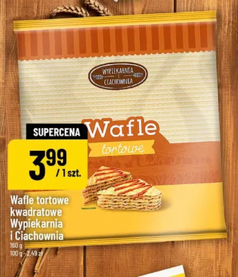 Wafle tortowe kwadratowe Wypiekarnia i Ciachownia promocja w POLOmarket