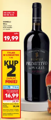 Wino Vionelli promocja w Kaufland