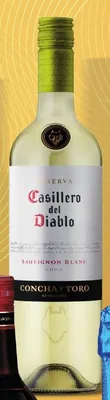 Wino białe Casillero del Diablo Reserva Sauvignon Blanc promocja w Żabka
