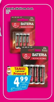 Baterie alkaliczne LR03 4-pak promocja w Prim Market