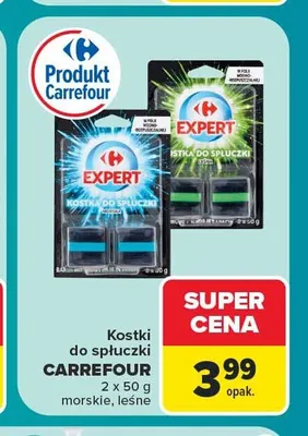 Kostki do spłuczki Carrefour Expert promocja w Carrefour Market