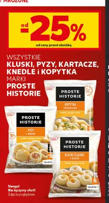Pyzy z mięsem Proste Historie promocja w Kaufland