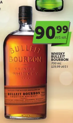 Whisky Bulleit Bourbon promocja w Euro Sklep