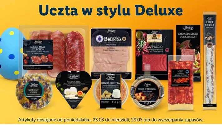 Sliced meat selection promocja w Lidl