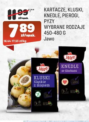 Kluski śląskie z mięsem Jawo promocja w Społem Praga