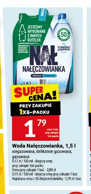 Woda gazowana Nałęczowianka promocja w Twój Market