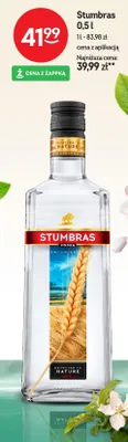 Wódka Stumbras promocja w Żabka