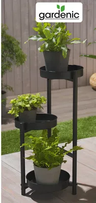 Stojak na rośliny 3-poziomowy  promocja w Biedronka