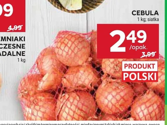 Cebula polska promocja w Stokrotka