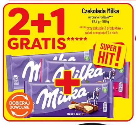 Czekolada Milka promocja w POLOmarket