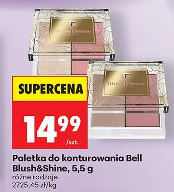 Paletka do konturowania różne rodzaje promocja w Biedronka