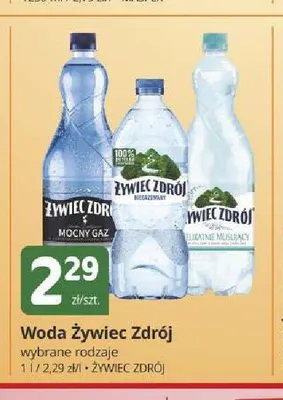 Woda gazowana Żywiec Zdrój Delikatny Gaz promocja w Marketvita