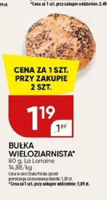 Bułka wieloziarnista promocja w Chata Polska