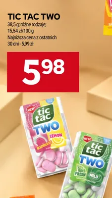 Drażetki Tic Tac Two Lemon promocja w Stokrotka