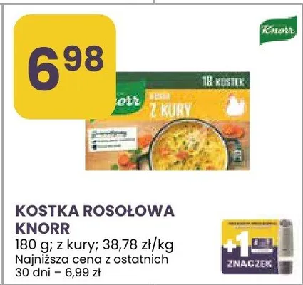 Kostka rosołowa Kurczak promocja w Stokrotka