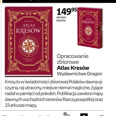 Książka Atlas Kresów promocja w Empik