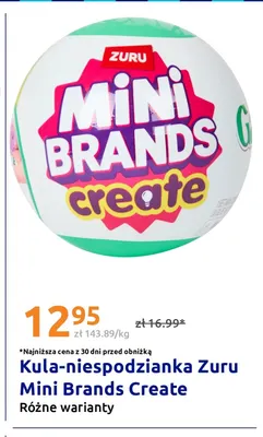 Kula-niespodzianka Zuru Mini Brands Create promocja w Action