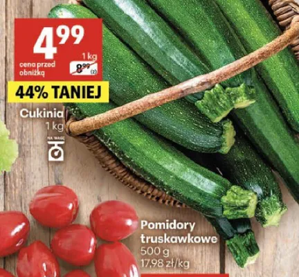 Cukinia promocja w Delikatesy Centrum