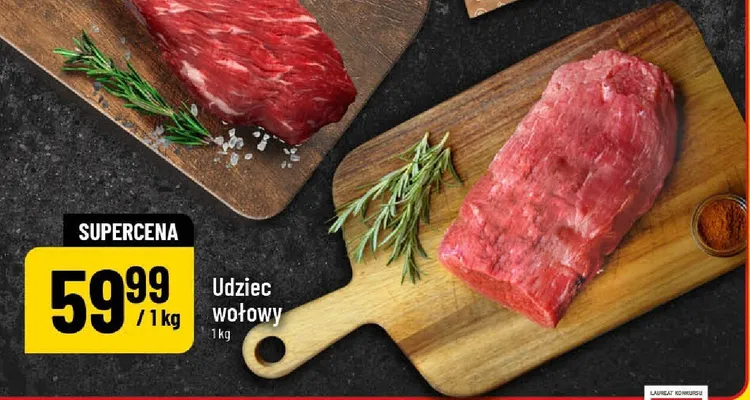 Udziec wołowy promocja w POLOmarket