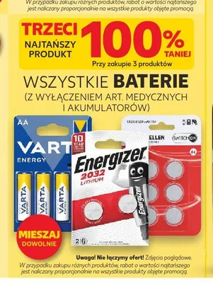 Baterie promocja w Kaufland