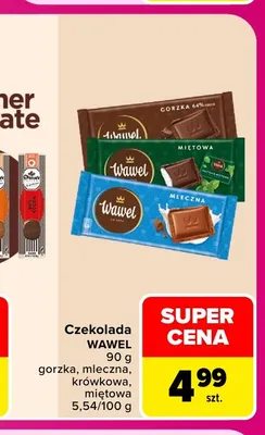 Czekolada Wawel krówkowa promocja w Carrefour