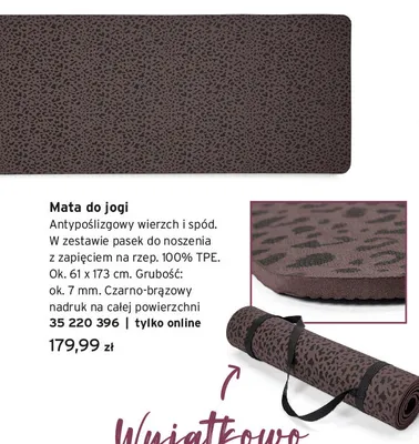 Mata do jogi promocja w Tchibo