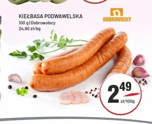 Kiełbasa Podwawelska Dobrowolscy promocja w Sedal