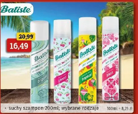 Suchy szampon 200 ml, wybrane rodzaje promocja w Drogeria Kosmyk