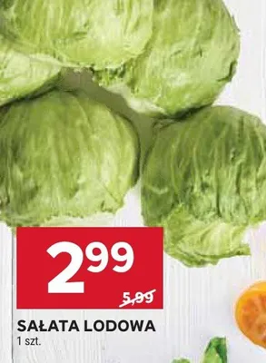 Sałata lodowa promocja w Stokrotka